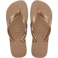 Havaianas Tongs TOP TIRAS femmes - Doré - 35 / 36