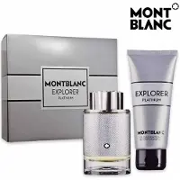 Mont Blanc Explorer Platinum Set Eau de Parfum, 60 ml + Gel douche, 100 ml