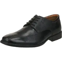 Clarks Shoes Business Tilden Walk, Herren, Black, Leder, NEU, Schnürer elegant - Chaussures pour hommes business / élégantes, noir, cuir