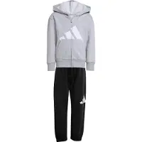 Adidas Survêtement 'Essentials' gris / noir / blanc