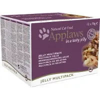 Applaws Cat Tin Multipack Fish Collection - Mix de saveurs aux poissons - 12 x 70g