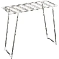 Maximex Sèche-linge divers | Accessoires d'organisation | Acier inoxydable, dimensions : 94 x 79 x 39 cm