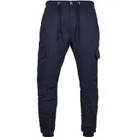 Urban Classics Pantalon cargo bleu marine