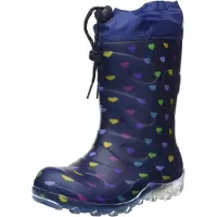 Beck Bottes en caoutchouc bleu / orange / noir
