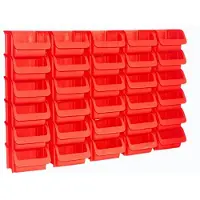 Hünersdorff Boîte de rangement , dimensions 30x, en polypropylène, idéale pour le stockage et l'empilage