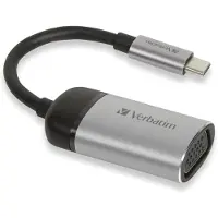 Verbatim 49145 Adaptateur USB-C USB 3.1 GEN 1 VGA 10 cm cable