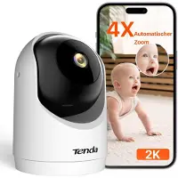 Tenda caméra de surveillance intérieure 2K CP3 V3.0 Wi-Fi 6 caméra WLAN 2 voies audio 3MP Smart Home