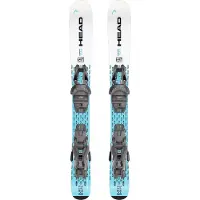 Head - Packs (skis + fix) - Skis de piste - Supershape Team Easy + JRS 4.5 GW CA 2027 - Taille Enfant 107 cm - Bleu