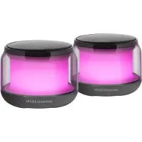 Mars Gaming Enceintes Bluetooth portables MSAURA Noir 15 W