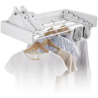 Easymaxx Sèche-linge mural 400 | Sèche-linge mural – gain de place et extensible | 80