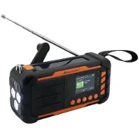 Soundmaster DAB115SW, portable, DAB+, FM, 2 W, 4,98 cm (1,96 pouces), USB de type C, orange, noir