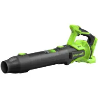 Greenworks Souffleur de feuilles sans fil 24V, équipé d'un moteur sans balais, avec un débit d'air de 14,58 m³/min, modèle 2