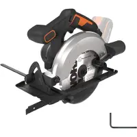 WORX Scie circulaire sans fil 20 V WX526.9 + : batterie de rechange WA3644 20V (4,0 Ah)