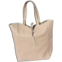 DrachenLeder Sac bandoulière beige