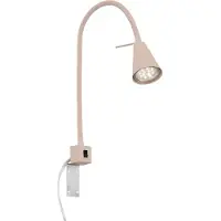 Valotorni TUSO Applique murale intérieure, orientable, bras flexible, couleur de lumière blanc chaud, beige, Ø6 x 40,5 cm