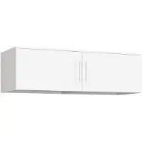 Akord Étagère de garde-robe S150 blanche pour un rangement intelligent et une organisation optimale