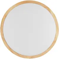 Brilliant LED Plafonnier Moreen Ø 34 x 6,8 cm blanc chaud/blanc froid bois