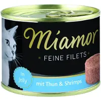 Miamor Feine Filets de thon et calamars en gelée 185 g