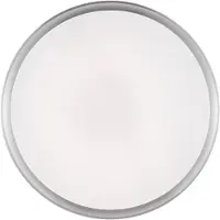 Brilliant LED Plafonnier Fancia Ø 39 x 6,5 cm blanc chaud/blanc froid fer/blanc
