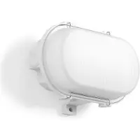 RZB ZIMMERMANN Luminaire LED ovale 4000 K, ML, BWM - Luminaire de plafond/mural 501048.009.19