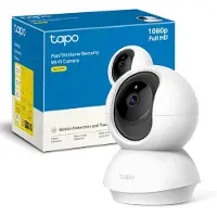 TP-LINK Tapo 360 1080P C200C Indoor WiFi Surveillance Camera Night Vision Real Time Notifications Person Detection Motion Tracking