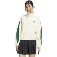 Adidas Stadium Tracktop Femme - Vestes Zippees, Beige - Taille S (34-36) - Poly Mesh