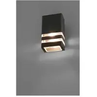 Nowodvorski Lighting Applique murale moderne carrée Applique extérieure E27 RIO