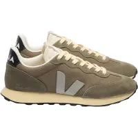 Veja Fair Trade - Sneakers légères et respirantes - Rio Branco II Kaki Oxford-Grey Black en Coton - Taille 44 - Marron