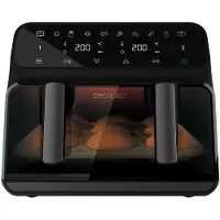 Cecotec Cecofry Advance 9000 Unique 9 L Autonome 2200 W Friteuse d'air chaud Noir et Acier inoxydable
