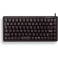 Cherry Compact-Keyboard G84-4100 - Tastatur - PS/2, USB - Deutsch - Schwarz