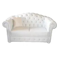 AEA Chesterfield 3 places avec fonction lit Canapé Coussin Garniture Canapés Nouveau !!