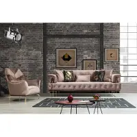 Xl Moebel Gmbh Braun Couch Sofa Garnitur 3+1 Sitz Chesterfield Wohnzimmer Polster Möbel