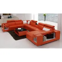 AEA Eckgarnitur U-Form Sofa Wohnlandschaft U-Form Ecksofa Couch Polster Polster