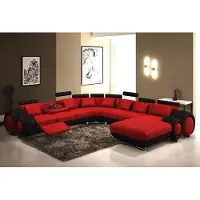 AEA Ledersofa Couch Polster Sitz Garnitur Couchen Wohnlandschaft BIG XXL Couchen