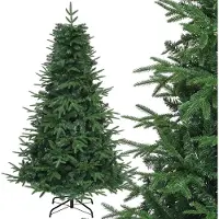 Merkloos Arbre de Noël en bois de qualité, 182 cm - Sapin réaliste avec système pliable