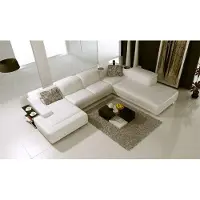 AEA Wohnlandschaft Couch Polster Eck Garnitur Designer Ledersofa Big Sofa mit USB