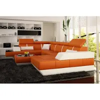 Xl Moebel Gmbh Ledersofa + USB Sofa Ecksofa Eckcouch Ledercouch Poster Ecke Wohnlandschaft