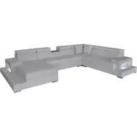 AEA Design cuir rembourré siège chambre coin salon canapé XXL Designer Garniture Canapés