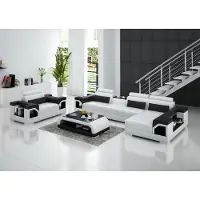 Xl Moebel Gmbh Ledersofa Wohnlandschaft Ecksofa Sessel Couch Garnitur Design Modern Sofa + USB