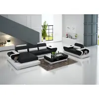 AEA Design XXL Big Sofa mit USB,Ecksofa Ledersofa Couch Polster Ecke Wohnlandschaft