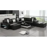 Xl Moebel Gmbh Ledersofa U-Form Couch Wohnlandschaft Ecksofa Garnitur Design Modern Sofa K5010