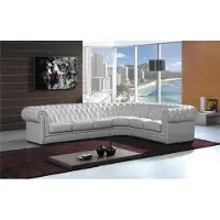 AEA Ledersofa Ecksofa Couch Chesterfield Polster Eckgarnitur Sofa Couchen Sofas