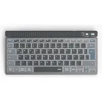 Hama 00173067 WK-700 Clavier sans fil gris