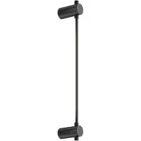 Maytoni Applique LED, aluminium noir, H 63,5 cm