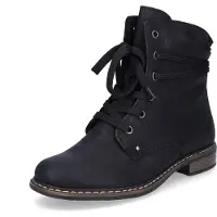 Rieker Bottines à lacets noir