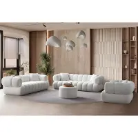 AEA Schlichtes Design – Sofa-Set und Sessel für Ihr Zuhause