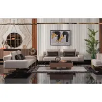 AEA Hochwertig Sofagarnitur 4 3 Sitzer Set Design Sofa Polster Couchen Couch Modern