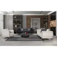 AEA Designer Sofagarnitur Couch Polster Sitzgarnitur 3+3+1 Luxus Couchen Set Textil