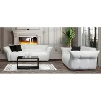AEA Sofagarnitur Sofas 4 Sitzer Couch Polstersofas Sofa Set 4+4 Wohnzimmer