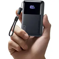 Iniu Batterie externe de 10000 mAh, mini, charge rapide 45W, idéale pour les voyages et les téléphones portables